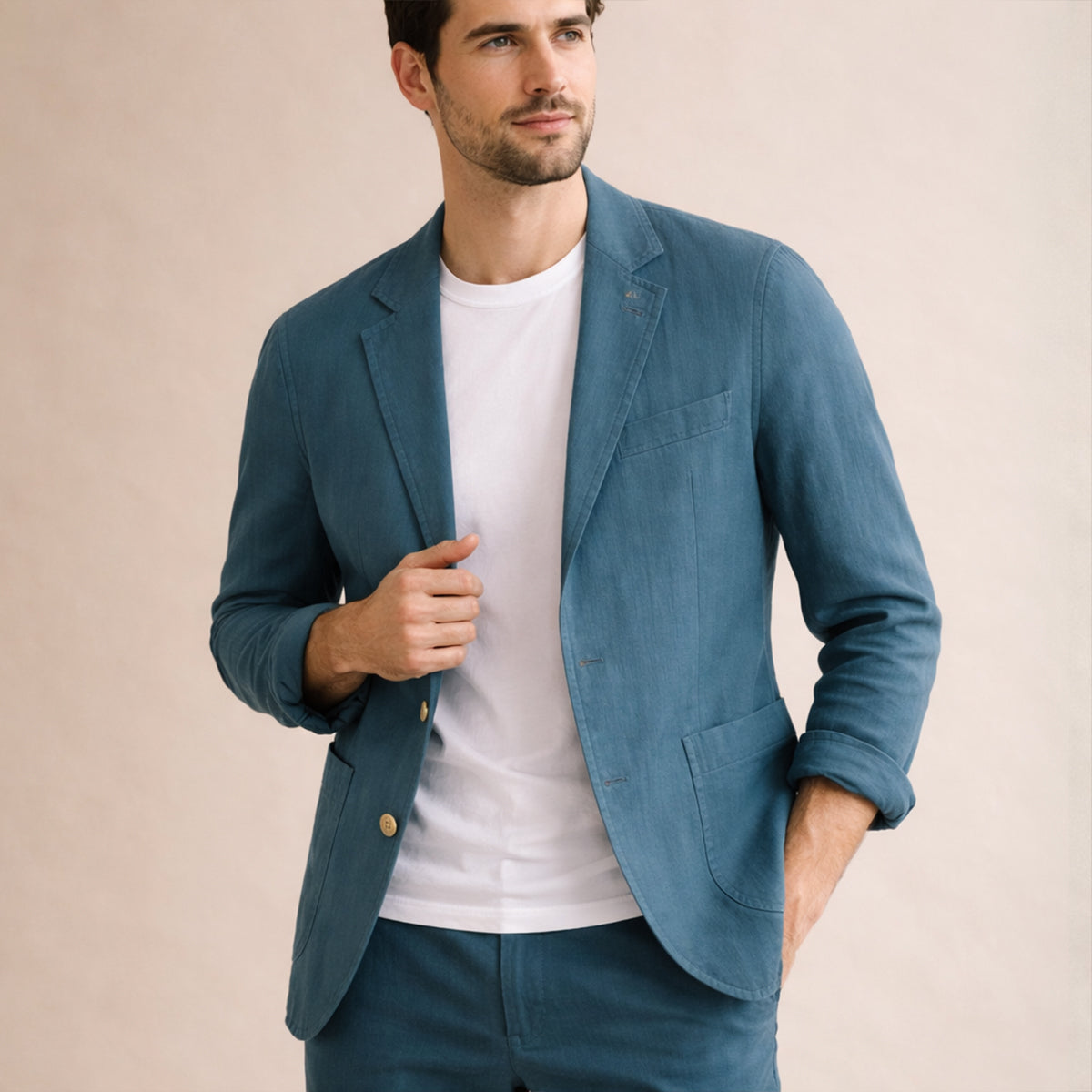 The Venice Linen Summer Blazer - Wedding Guest Men - Formal Occasions
