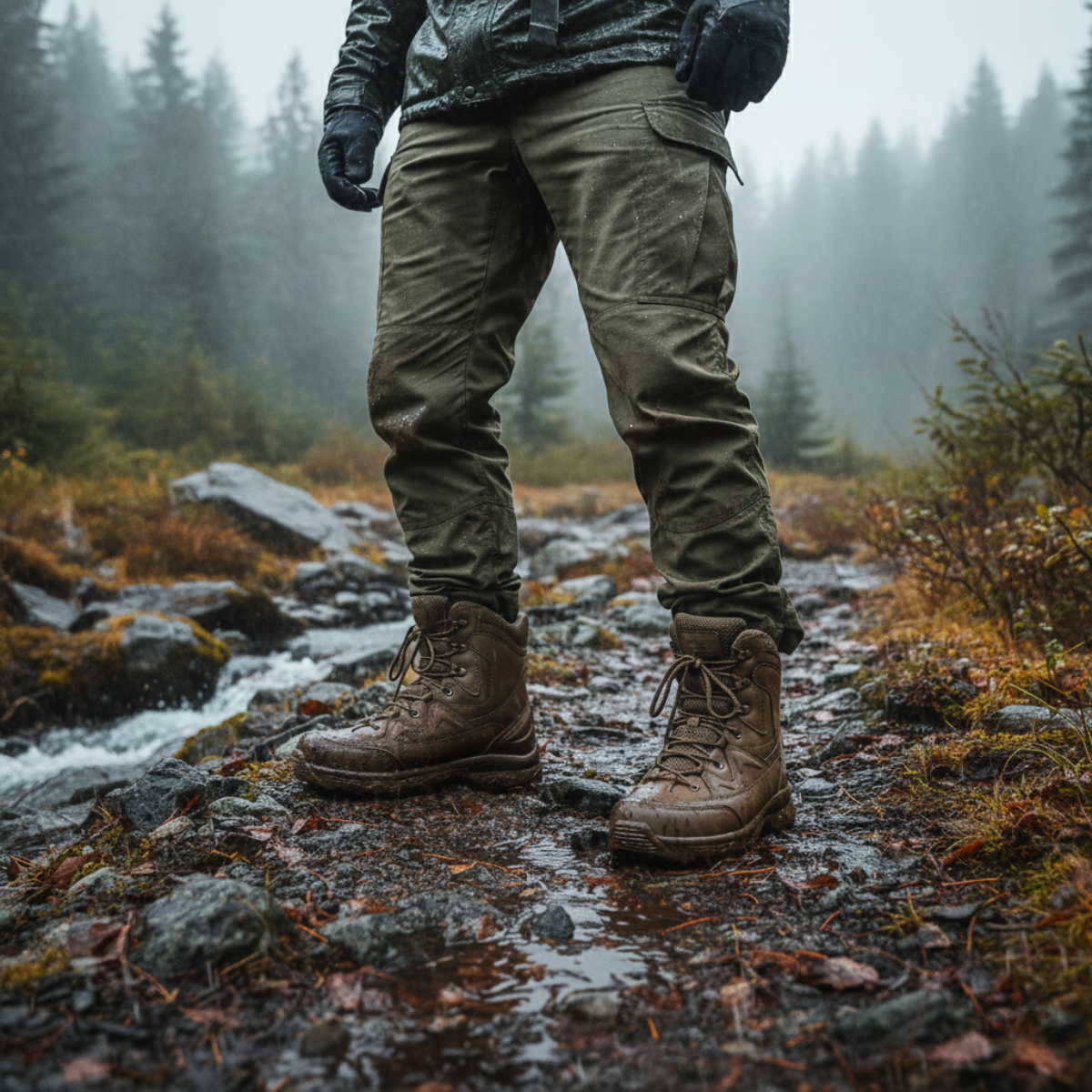 The Windmill Ridge Men’s Durable Tactical Waterproof Snow Boots