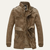 The Tremezzo Men’s Retro Thick Fleece Lined Leather Jacket