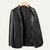 The Posillipo Men’s Smart Faux Winter Leather Blazer Jacket