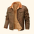 The Wrexham Men’s Shearling Vintage Leather Jacket