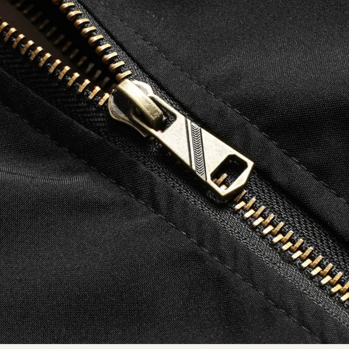 The Villasimius Men’s Winter Fleece Lined Hooded Bomber Jacket