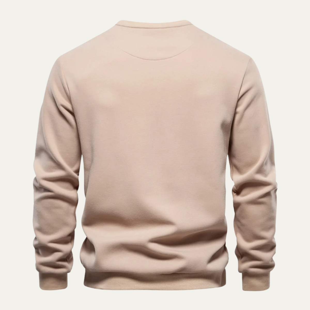 The Glasgow Men’s Casual Crew Neck Sweater with Chest Pocket