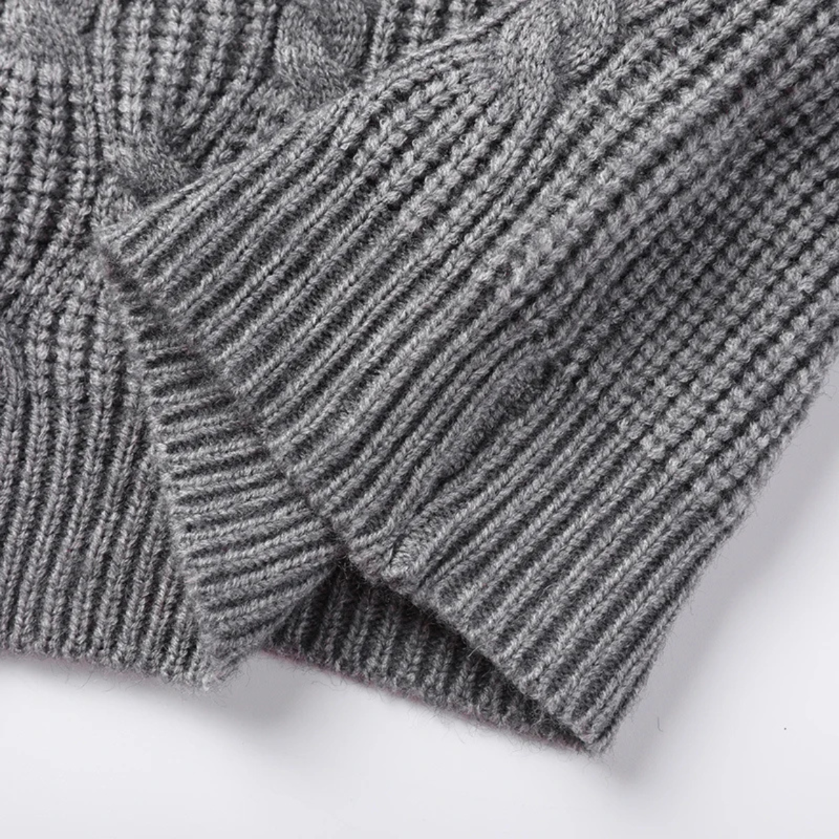 The Alberobello Men’s Warm Textured Knitted V Neck Sweater Vest