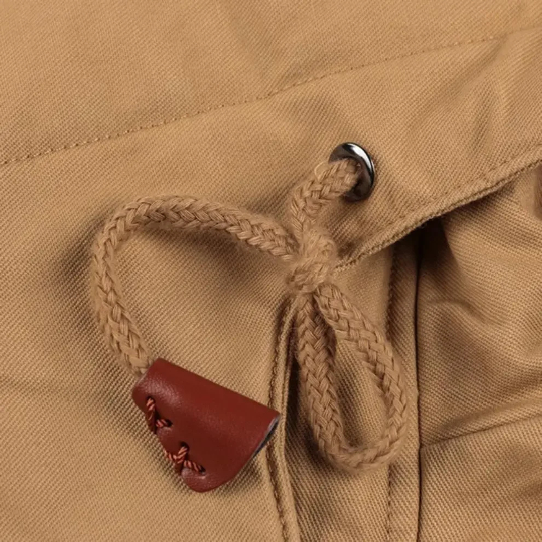 The Windrush Men’s Thick Warm Winter Utility Hooded Jacket