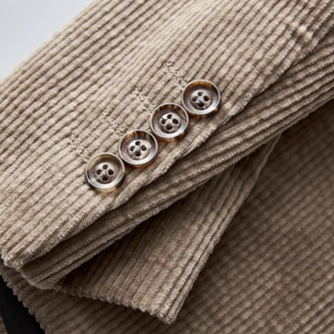 The Ellwood Men’s Casual Corduroy Blazer