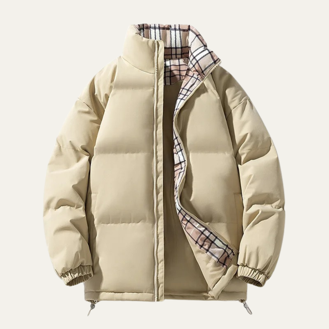 The Piacenza Men's Winter Collar Stand Puffer Jacket