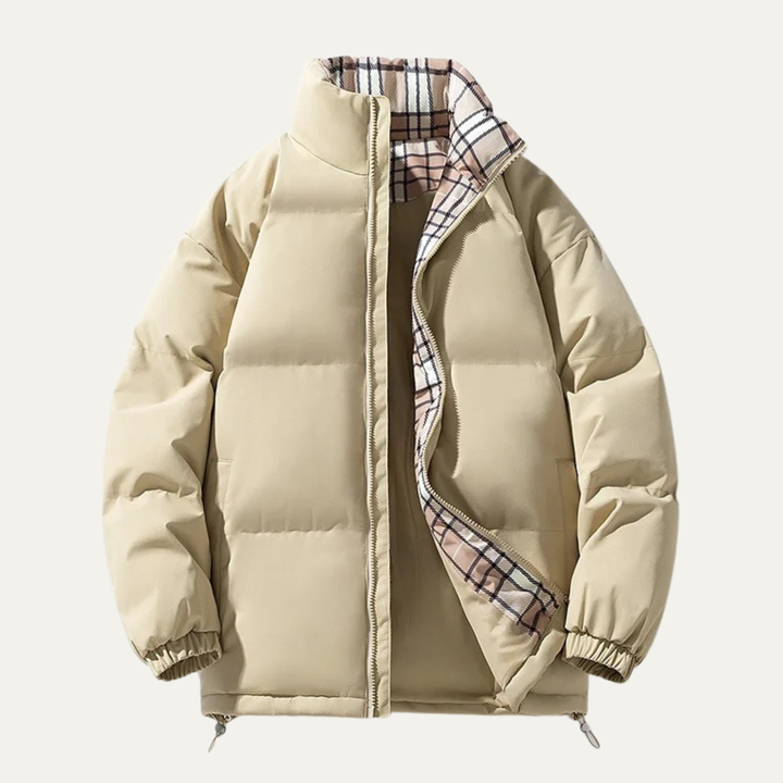 The Piacenza Men's Winter Collar Stand Puffer Jacket