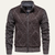 The Angera Men’s Casual Winter Knit Zip Up Jacket