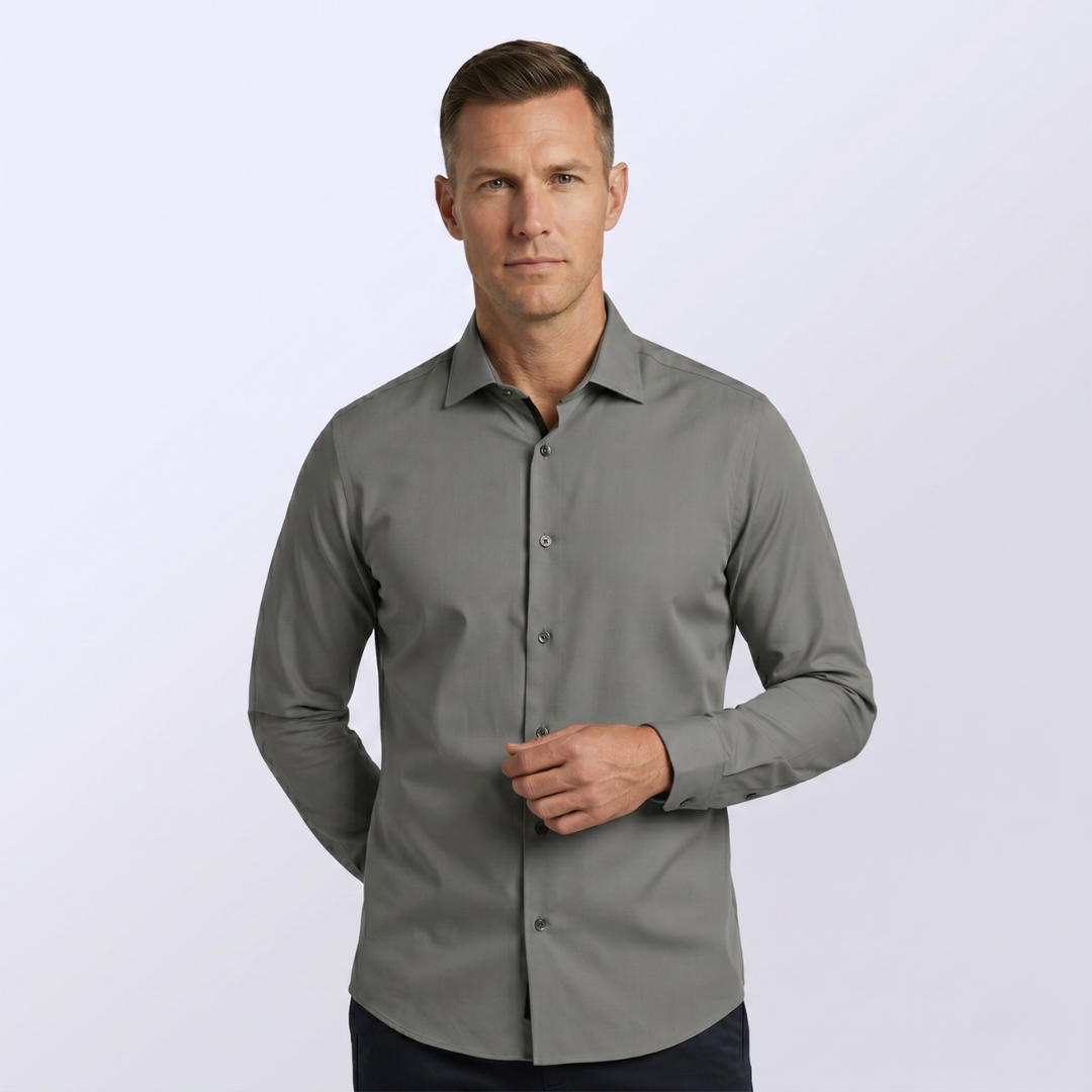 The Yorkminster Men’s Formal Slim Fit Dress Shirt