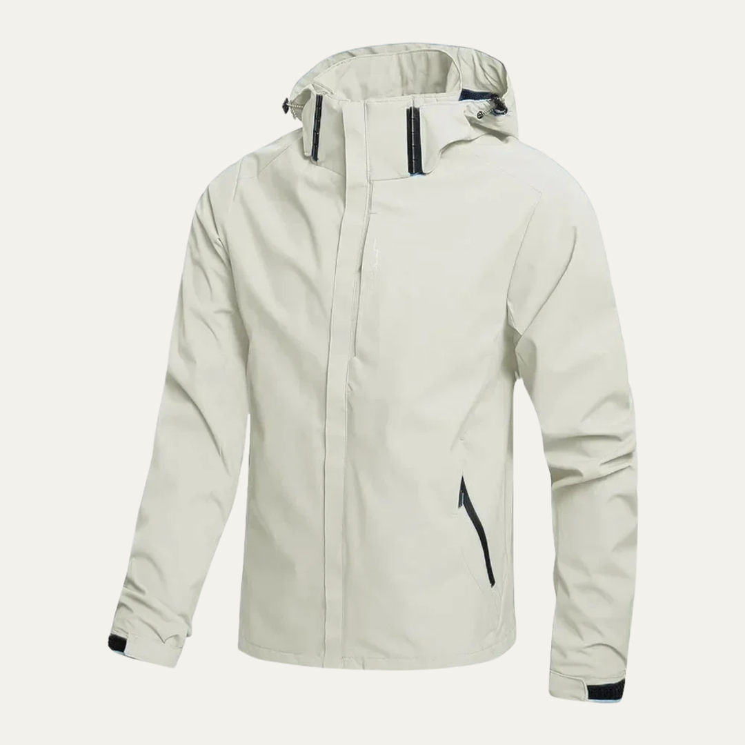 The Sovereign Waterproof Rain Jacket – Windproof Hooded Outdoor Shell Coat