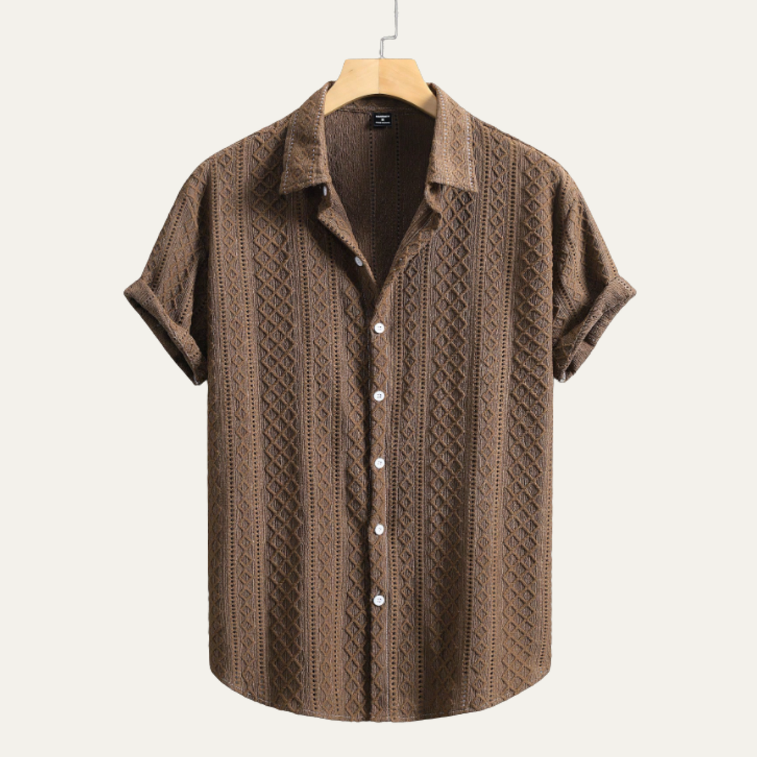 The Ashbury Men’s Smart Knit Summer Shirt