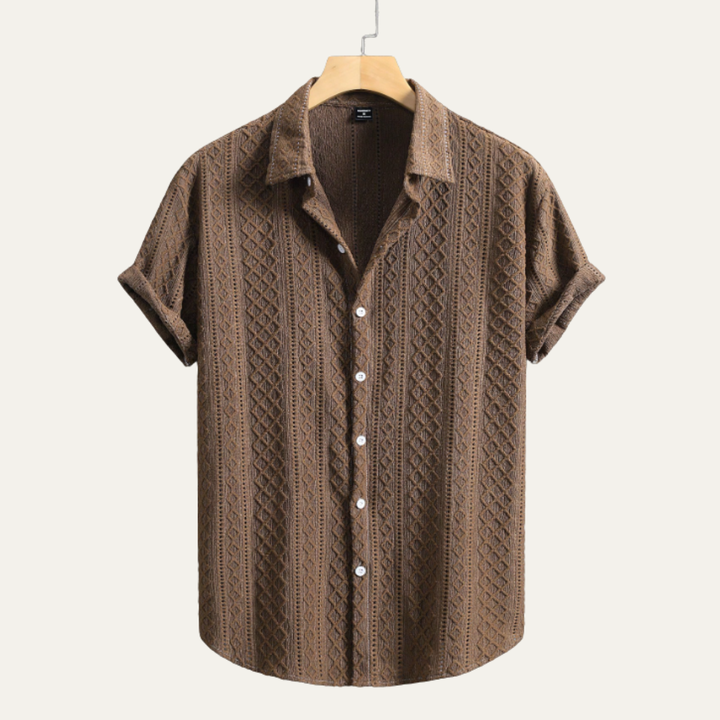 The Ashbury Men’s Smart Knit Summer Shirt