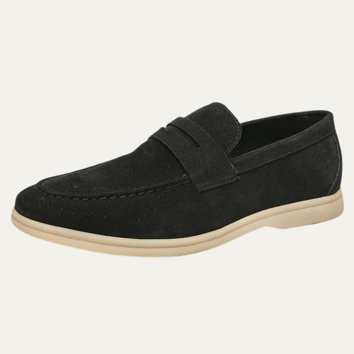 The Torquay Men’s Lightweight Casual Suede Slip On Loafers