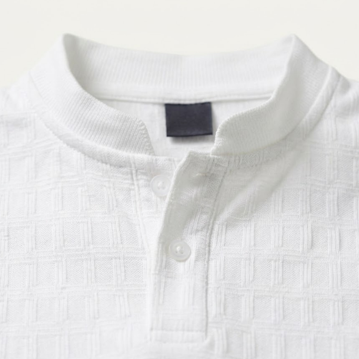 The Oakridge Hill Men’s Classic Textured Summer Polo Shirt