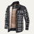 The Gallipoli Men’s Warm Winter Plaid Check Jacket