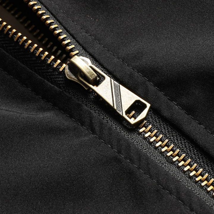 The Lecco Men’s Multi Layer Hooded Bomber Jacket