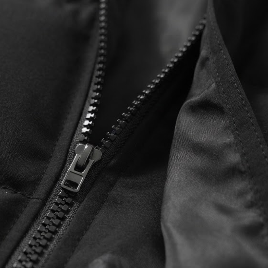 Men's Hooded Puffer Jacket - Waterproof Down Winter Coat