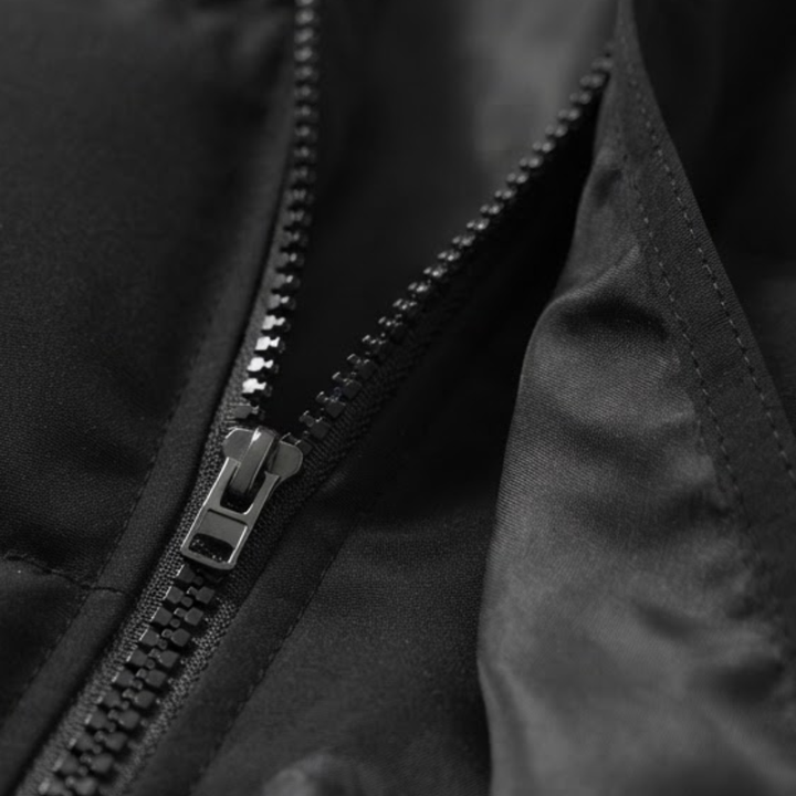 Men's Hooded Puffer Jacket - Waterproof Down Winter Coat