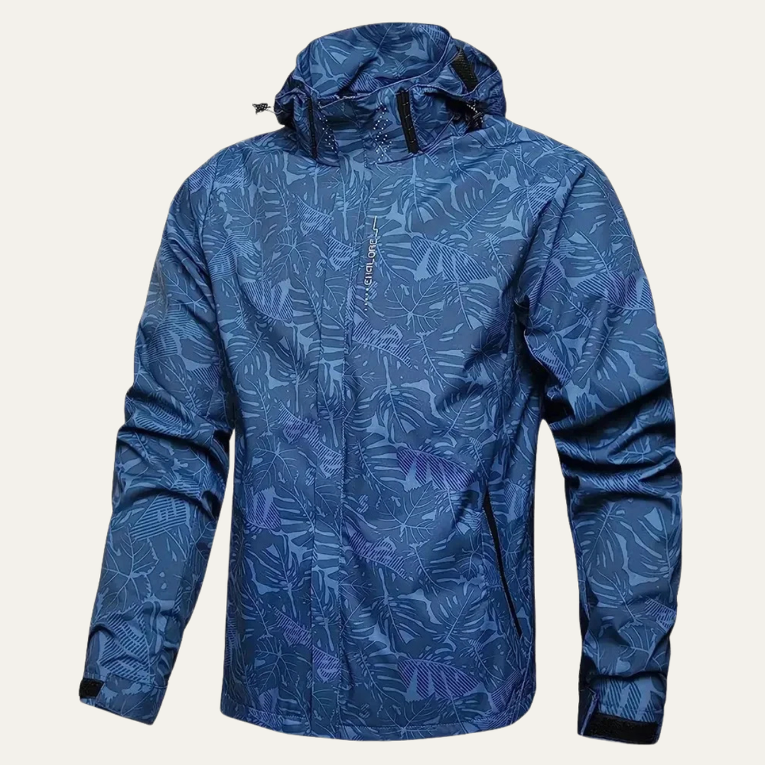 The Costa Rei Men’s Lightweight Windbreaker Outdoor Hiking Jacket with Hood