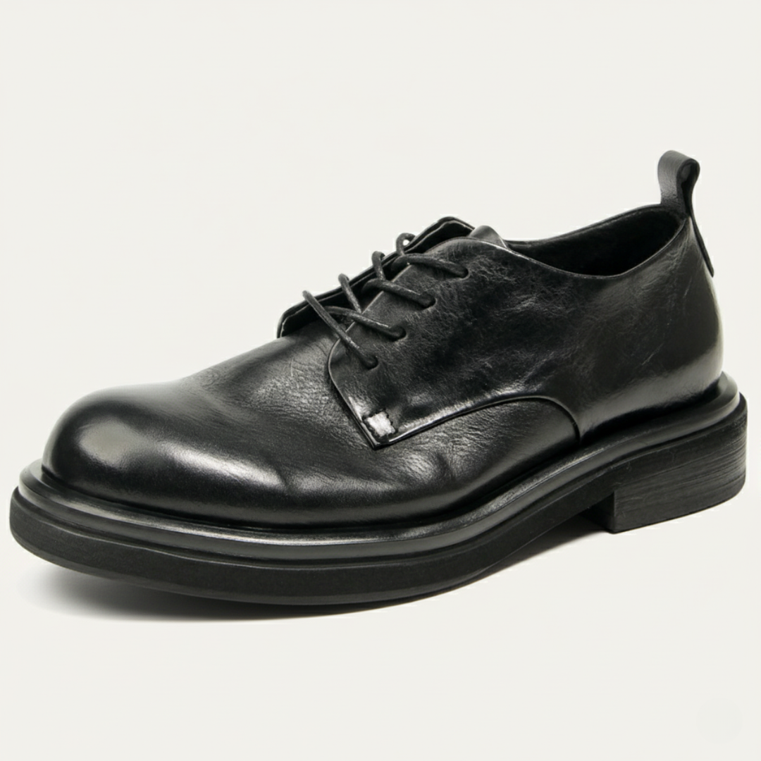The Trento Men’s Faux Leather Dress Shoe – Formal Lace Up Smart Shoe