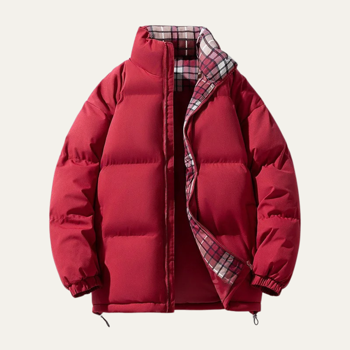 The Piacenza Men's Winter Collar Stand Puffer Jacket