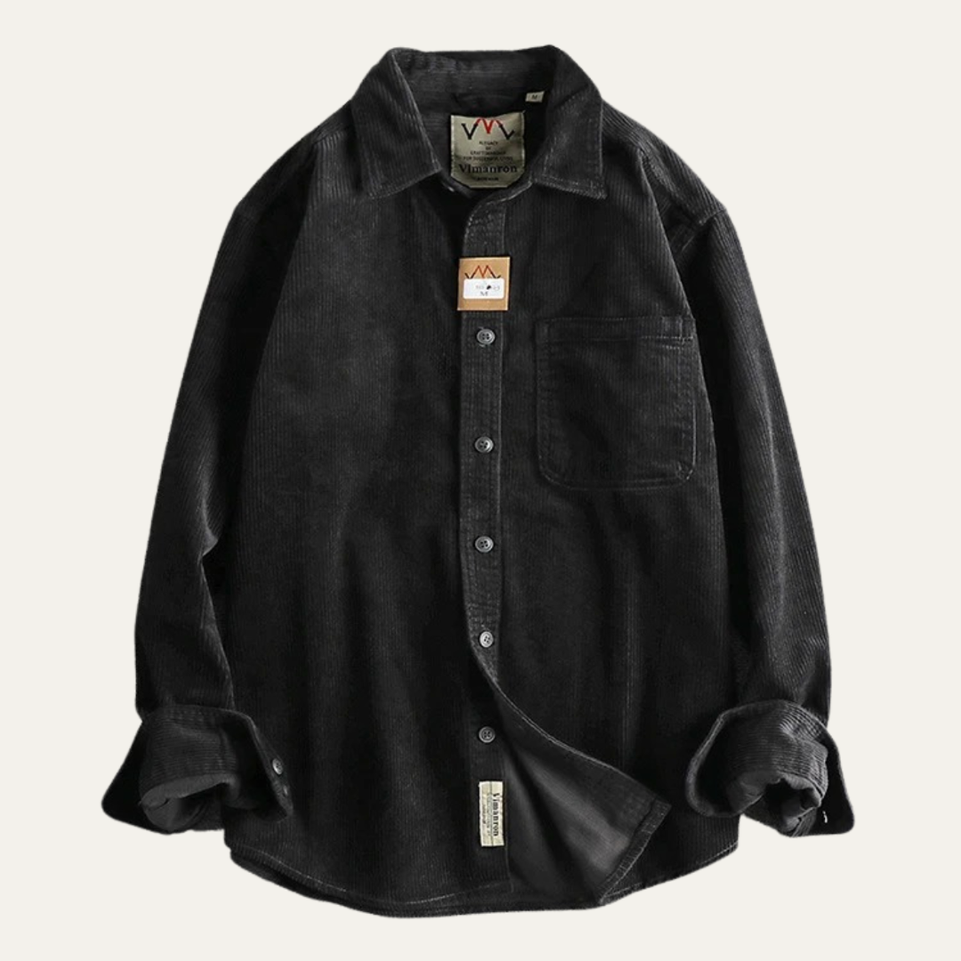 The Glenmore Park Men’s Vintage Corduroy Shirt Jacket