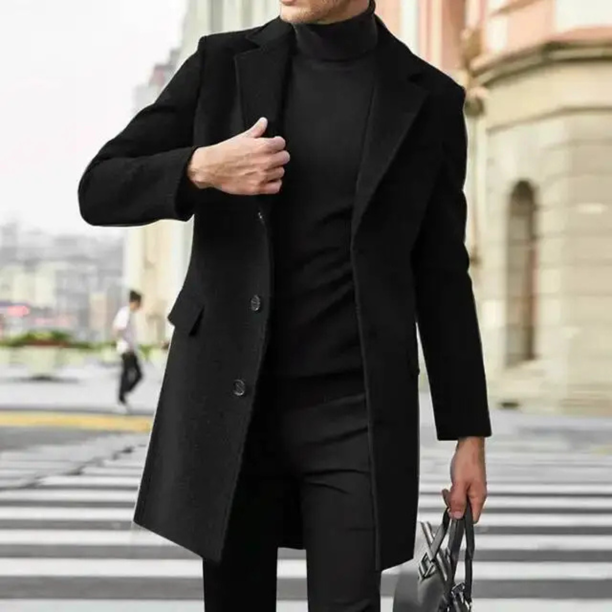 The Eastgate – Men’s Smart Tailored Overcoat