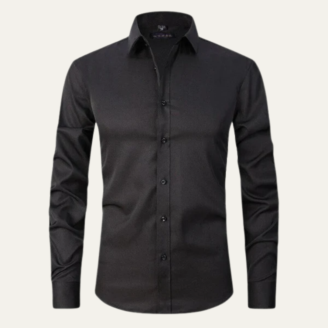 The Beaumont Men’s Non Iron Button Up Stretch Dress Shirt