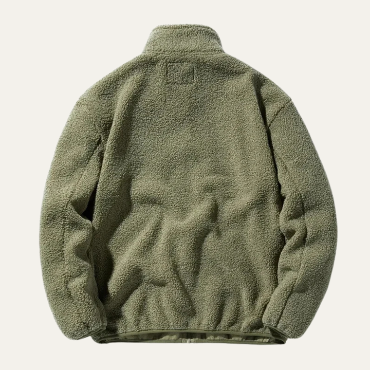 The Stresa Men’s Outdoor Warm Zip Up Fleece Jacket