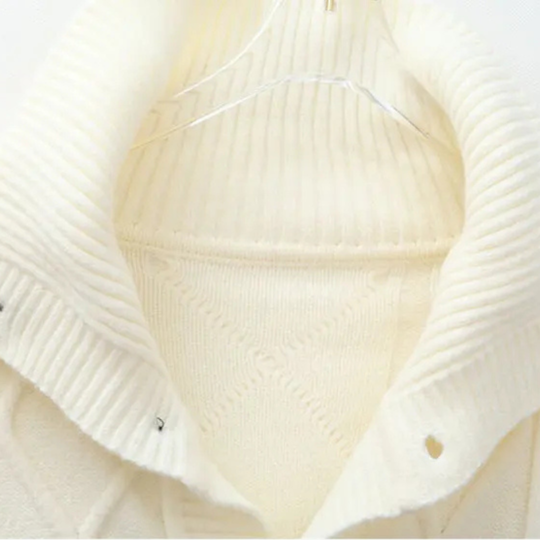 The Salamanca Men's Winter Nordic Pattern Button Up Knitted Jacket