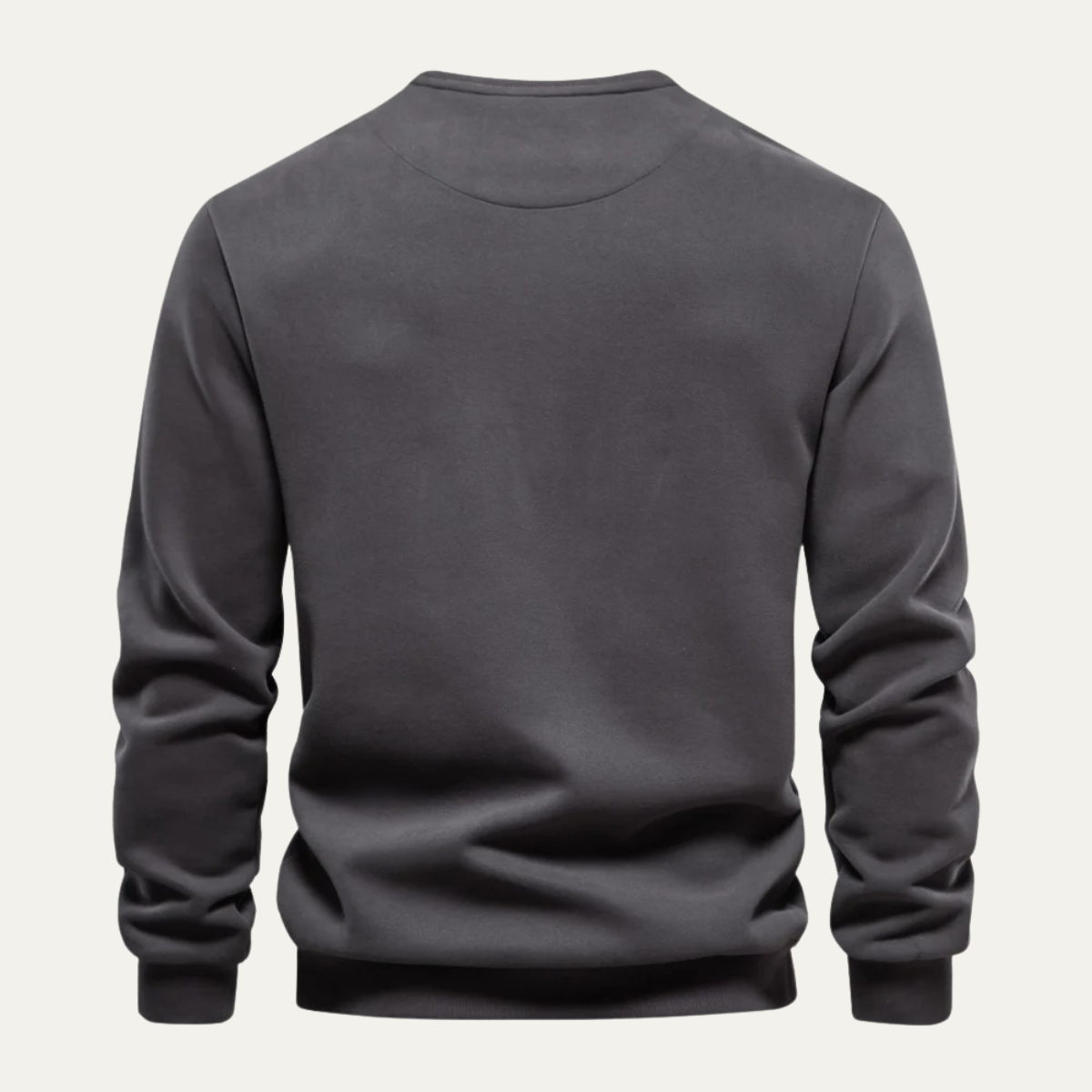 The Glasgow Men’s Casual Crew Neck Sweater with Chest Pocket