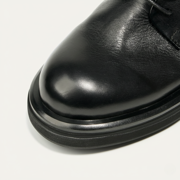 The Trento Men’s Faux Leather Dress Shoe – Formal Lace Up Smart Shoe