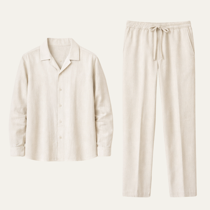 The Tortona Men's Knit Top and Pants Set