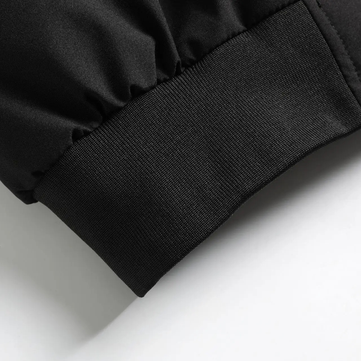 The Lecco Men’s Multi Layer Hooded Bomber Jacket
