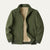 The Aspen Men’s Fleece Lined Windbreaker – Lightweight Multi Pocket Bomber Jacket