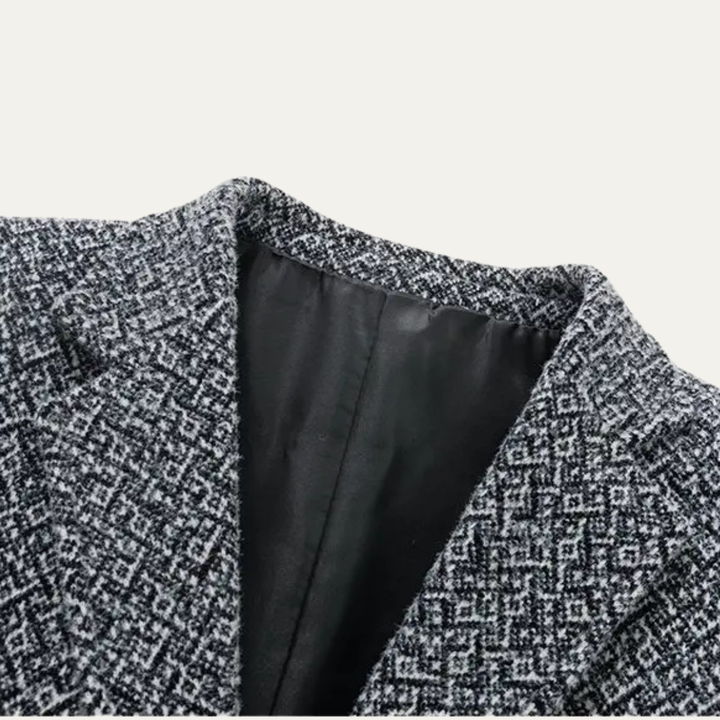 The Potsdam Men’s Textured Pattern Chenille Blazer