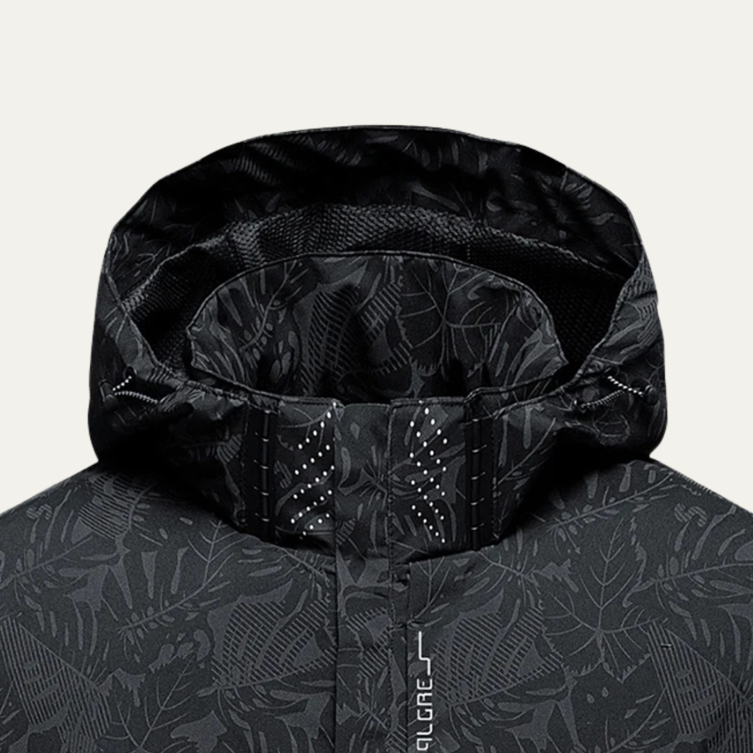 The Costa Rei Men’s Lightweight Windbreaker Outdoor Hiking Jacket with Hood