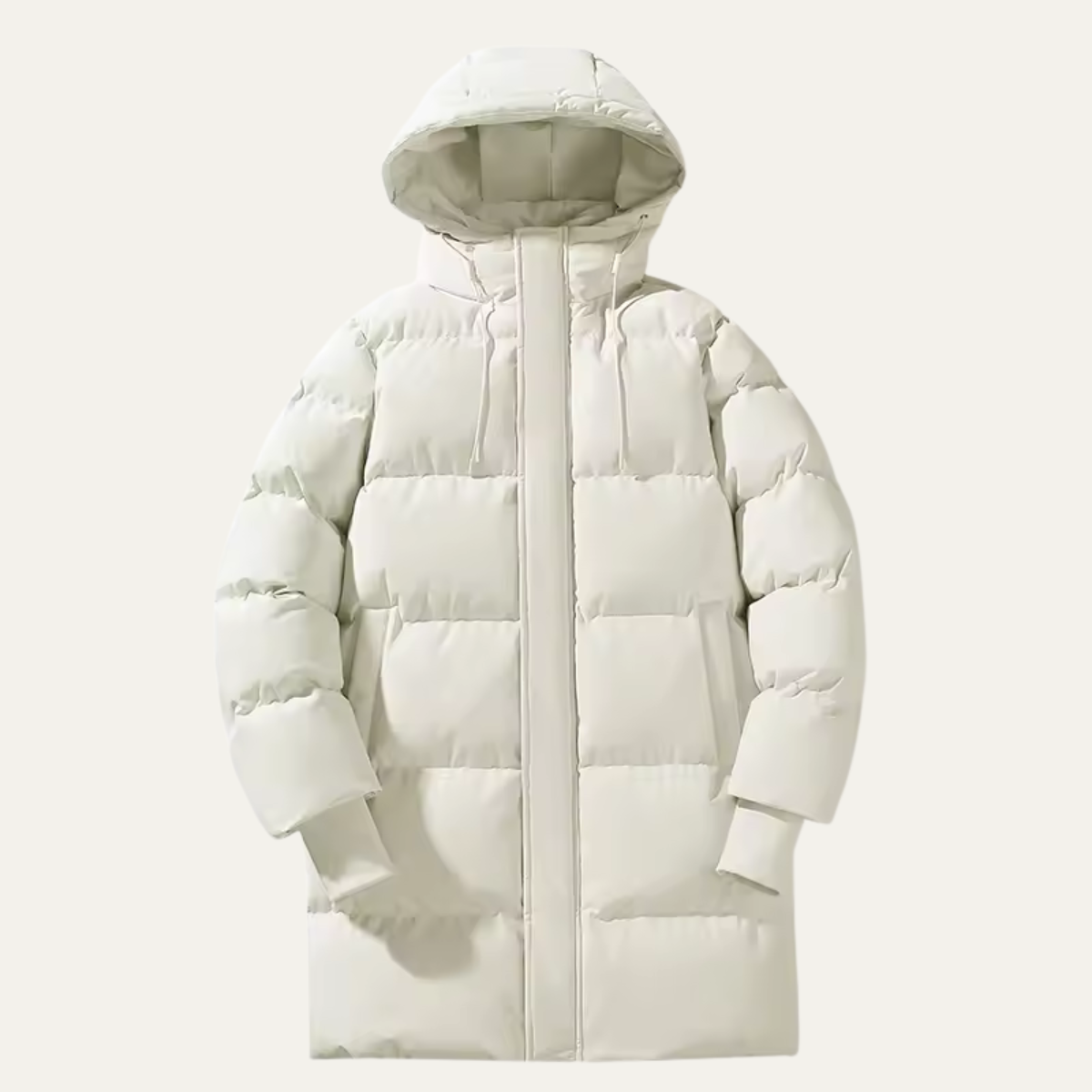 The Aspen Men’s Hooded Puffer Parka – Long, Waterproof, Padded, Multi-Pocket