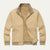 The Aspen Men’s Fleece Lined Windbreaker – Lightweight Multi Pocket Bomber Jacket