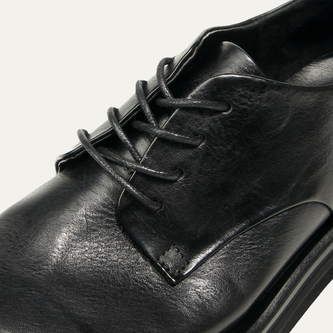The Trento Men’s Faux Leather Dress Shoe – Formal Lace Up Smart Shoe