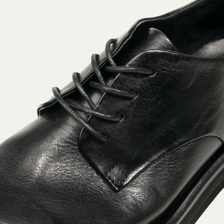The Trento Men’s Faux Leather Dress Shoe – Formal Lace Up Smart Shoe