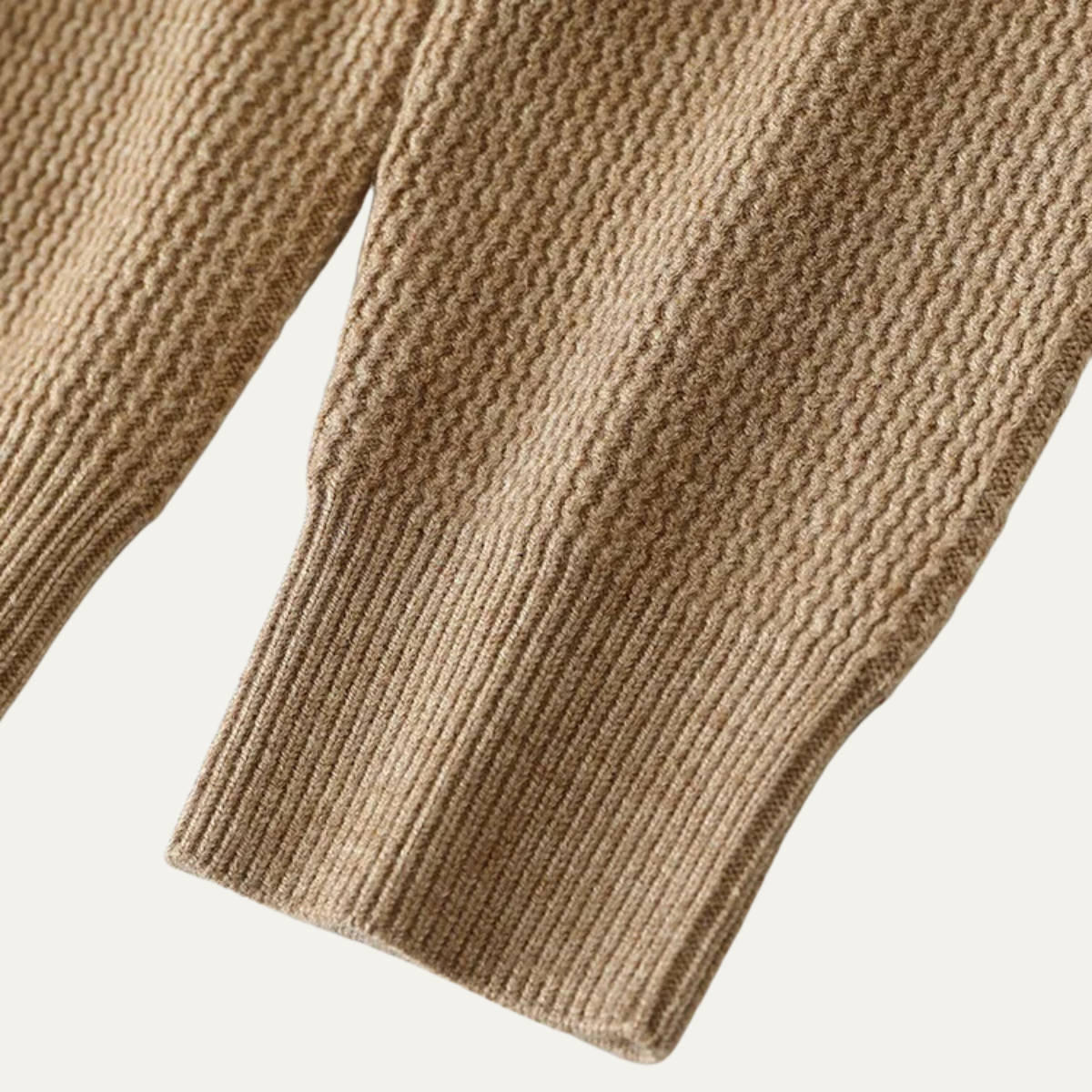 The Moncalvo Men’s Cashmere Knit Shirt Collar Sweater