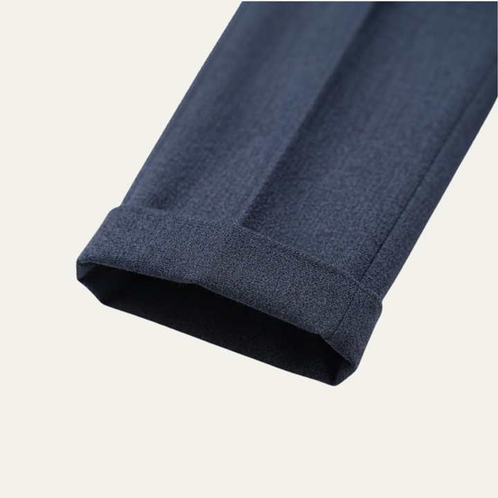 The Hobart Men’s Tailored High Waisted Pleated Dress Pants