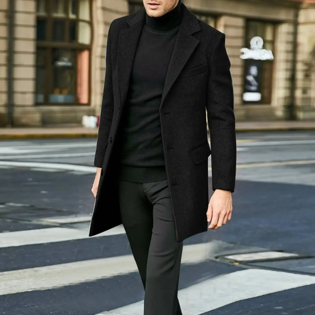 The Eastgate – Men’s Smart Tailored Overcoat