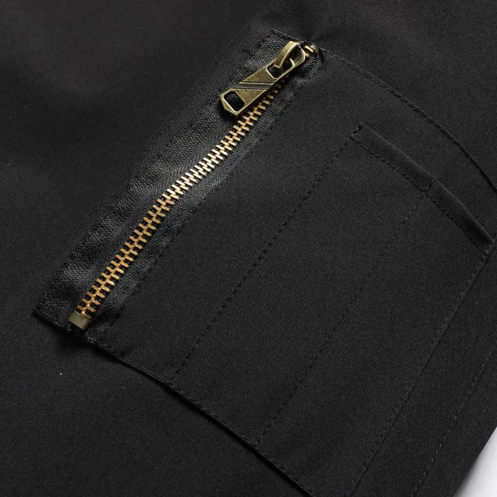 The Lecco Men’s Multi Layer Hooded Bomber Jacket