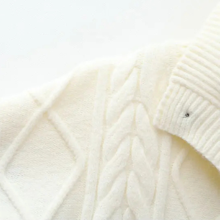 The Salamanca Men's Winter Nordic Pattern Button Up Knitted Jacket