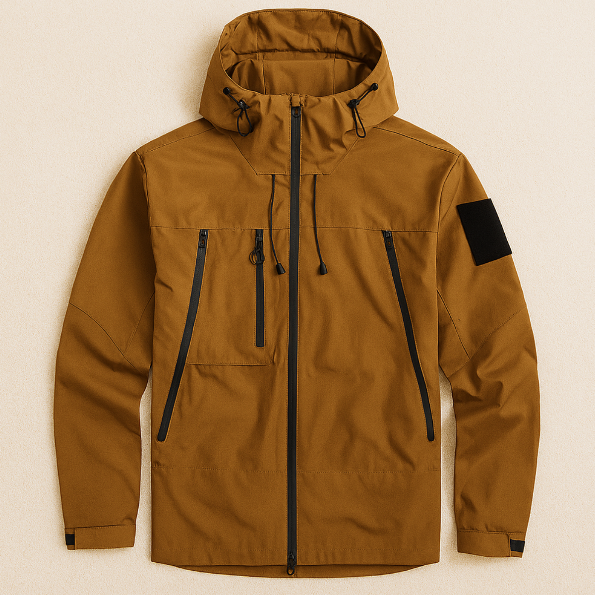 The Seathwaite Lightweight Waterproof Windbreaker – Hooded Rain Jacket for Men