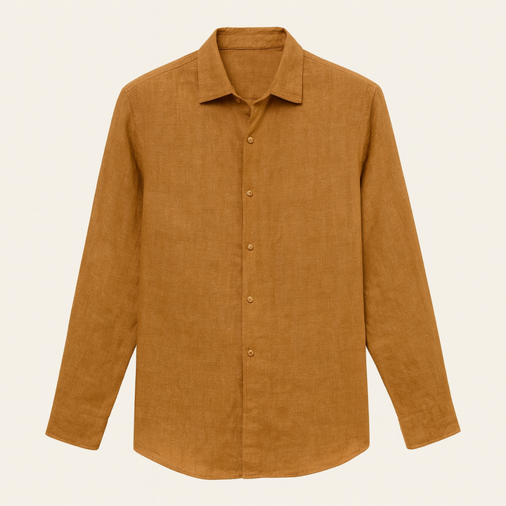 The Palm Beach Men’s Relazed Fit Button Down Summer Shirt