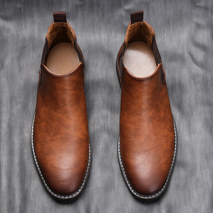 The Ridgeview Men’s Retro Slip On Chelsea Ankle Boots